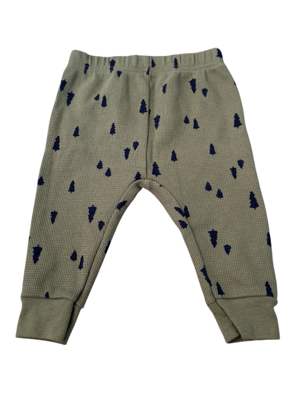 Carter’s Baby Boys Green Black Tree Print Pants Size 3–6M